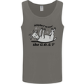 Funny Maybe I'm Not the GOAT Farming Mens Vest Tank Top Charcoal