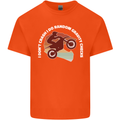 Funny Motocross Scrambling Dirt Bike Motorbike Kids T-Shirt Childrens Orange