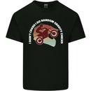 Funny Motocross Scrambling Dirt Bike Motorbike Mens Cotton T-Shirt Tee Top Black