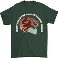 Funny Motocross Scrambling Dirt Bike Motorbike Mens T-Shirt 100% Cotton Forest Green
