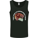 Funny Motocross Scrambling Dirt Bike Motorbike Mens Vest Tank Top Black
