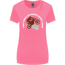 Funny Motocross Scrambling Dirt Bike Motorbike Womens Wider Cut T-Shirt Azalea