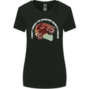 Funny Motocross Scrambling Dirt Bike Motorbike Womens Wider Cut T-Shirt Black