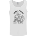 Funny Palaeontology Finding Fossils is My Cardio Mens Vest Tank Top White