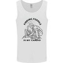 Funny Palaeontology Finding Fossils is My Cardio Mens Vest Tank Top White