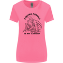 Funny Palaeontology Finding Fossils is My Cardio Womens Wider Cut T-Shirt Azalea