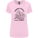 Funny Palaeontology Finding Fossils is My Cardio Womens Wider Cut T-Shirt Light Pink