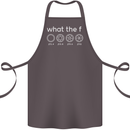 Funny Photographer F Stop Camera Photography Cotton Apron 100% Organic Dark Grey