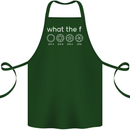 Funny Photographer F Stop Camera Photography Cotton Apron 100% Organic Forest Green