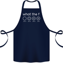 Funny Photographer F Stop Camera Photography Cotton Apron 100% Organic Navy Blue