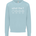 Funny Photographer F Stop Camera Photography Kids Sweatshirt Jumper Light Blue