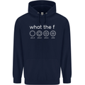 Funny Photographer F Stop Camera Photography Mens 80% Cotton Hoodie Navy Blue