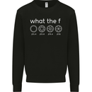 Funny Photographer F Stop Camera Photography Mens Sweatshirt Jumper Black
