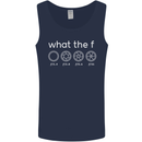 Funny Photographer F Stop Camera Photography Mens Vest Tank Top Navy Blue