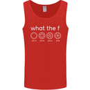 Funny Photographer F Stop Camera Photography Mens Vest Tank Top Red