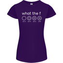 Funny Photographer F Stop Camera Photography Womens Petite Cut T-Shirt Purple