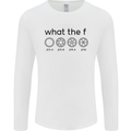 Funny Photography F Stop Camera Lense Mens Long Sleeve T-Shirt White