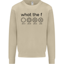 Funny Photography F Stop Camera Lense Mens Sweatshirt Jumper Sand