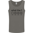 Funny Photography F Stop Camera Lense Mens Vest Tank Top Charcoal
