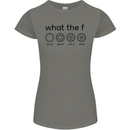 Funny Photography F Stop Camera Lense Womens Petite Cut T-Shirt Charcoal