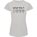 Funny Photography F Stop Camera Lense Womens Petite Cut T-Shirt Sports Grey
