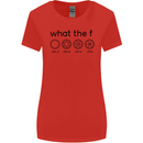 Funny Photography F Stop Camera Lense Womens Wider Cut T-Shirt Red