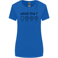 Funny Photography F Stop Camera Lense Womens Wider Cut T-Shirt Royal Blue