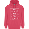 Funny Science RXN E- LOL ROFL XD P+ Geek Childrens Kids Hoodie Heliconia