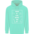 Funny Science RXN E- LOL ROFL XD P+ Geek Childrens Kids Hoodie Peppermint