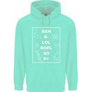 Funny Science RXN E- LOL ROFL XD P+ Geek Childrens Kids Hoodie Peppermint