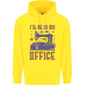 Funny Sewing Machine Seamstress Tailor Childrens Kids Hoodie Yellow