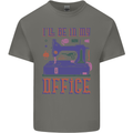 Funny Sewing Machine Seamstress Tailor Kids T-Shirt Childrens Charcoal