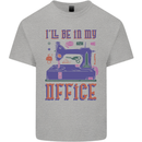 Funny Sewing Machine Seamstress Tailor Kids T-Shirt Childrens Sports Grey