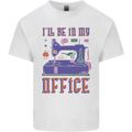 Funny Sewing Machine Seamstress Tailor Kids T-Shirt Childrens White