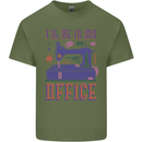Funny Sewing Machine Seamstress Tailor Mens Cotton T-Shirt Tee Top Military Green