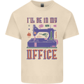 Funny Sewing Machine Seamstress Tailor Mens Cotton T-Shirt Tee Top Natural