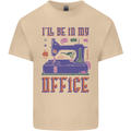 Funny Sewing Machine Seamstress Tailor Mens Cotton T-Shirt Tee Top Sand