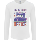 Funny Sewing Machine Seamstress Tailor Mens Long Sleeve T-Shirt White