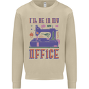 Funny Sewing Machine Seamstress Tailor Mens Sweatshirt Jumper Sand