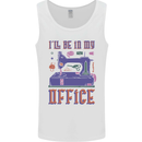Funny Sewing Machine Seamstress Tailor Mens Vest Tank Top White