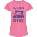 Funny Sewing Machine Seamstress Tailor Womens Petite Cut T-Shirt Azalea