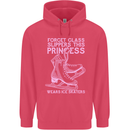 Funny Skater This Princess Wears Ice Skates Childrens Kids Hoodie Heliconia