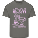 Funny Skater This Princess Wears Ice Skates Mens Cotton T-Shirt Tee Top Charcoal