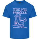Funny Skater This Princess Wears Ice Skates Mens Cotton T-Shirt Tee Top Royal Blue