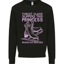 Funny Skater This Princess Wears Ice Skates Mens Sweatshirt Jumper Black