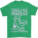 Funny Skater This Princess Wears Ice Skates Mens T-Shirt 100% Cotton Irish Green