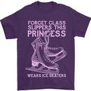 Funny Skater This Princess Wears Ice Skates Mens T-Shirt 100% Cotton Purple