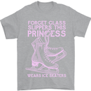 Funny Skater This Princess Wears Ice Skates Mens T-Shirt 100% Cotton Sports Grey