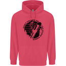 Funny Snowboarder Don't Follow Me Childrens Kids Hoodie Heliconia