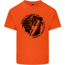 Funny Snowboarder Don't Follow Me Kids T-Shirt Childrens Orange